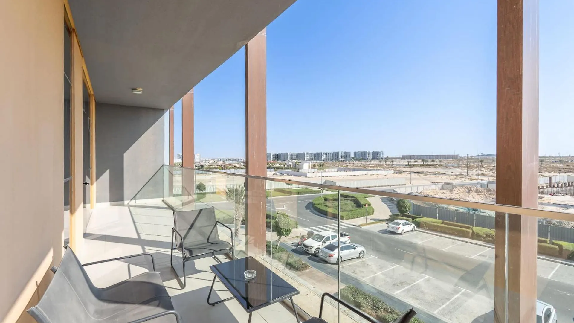 Cozy 1Br In The Pulse Residence Dubai South Apartmán