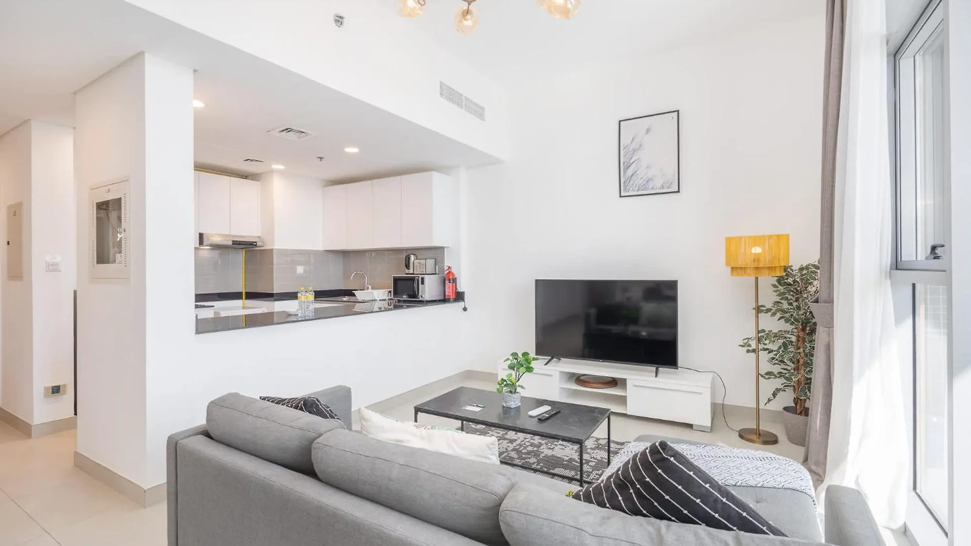 Cozy 1Br In The Pulse Residence Dubai South Apartmán